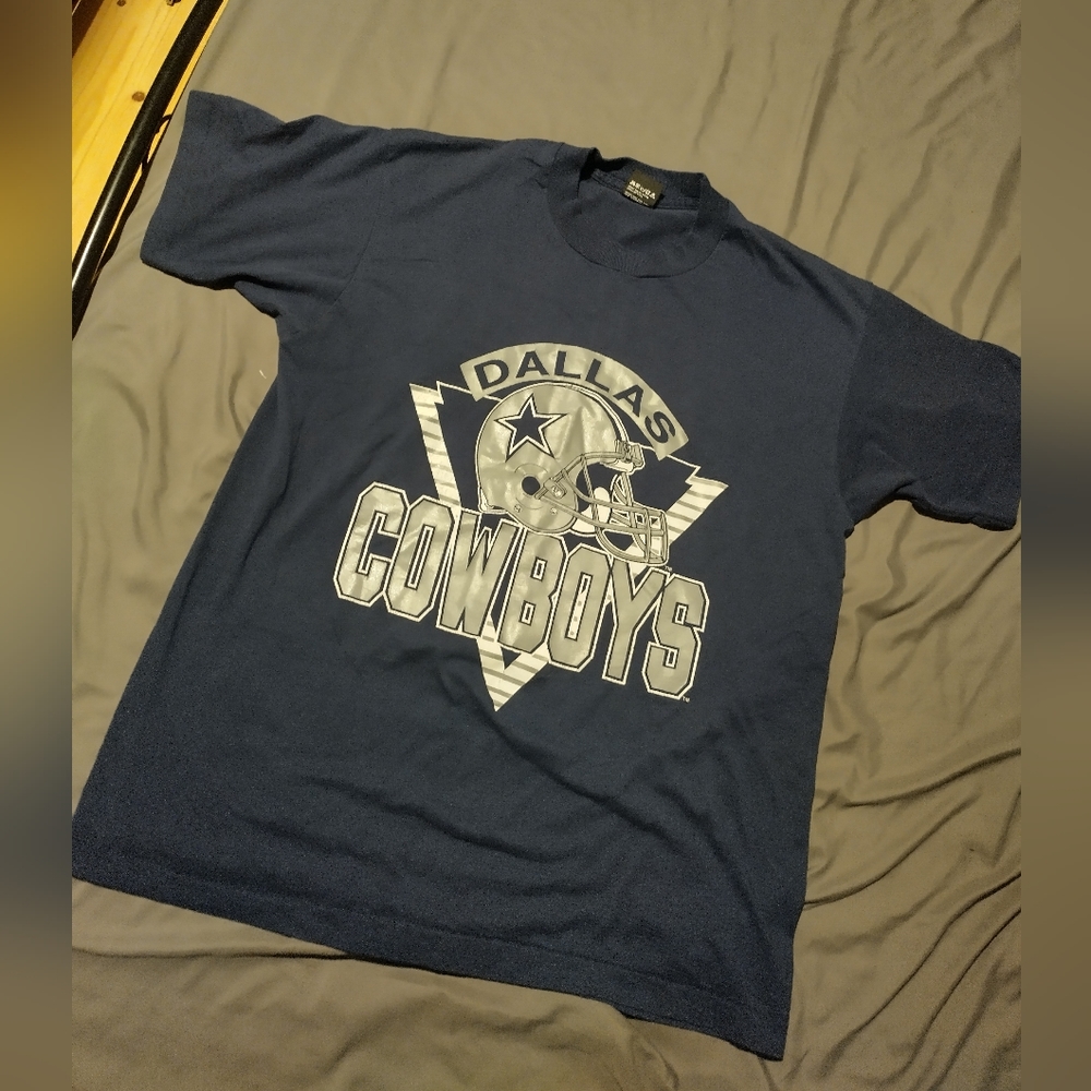vintage screen Stars Dallas Cowboys t-shirt womens XL